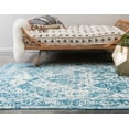thumbnail image 3 of Unique Loom Rosso Rectangular Geometric Traditional Area Rugs, Blue, 3 of 8