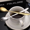 thumbnail image 3 of Teaspoons set of 30, Spoons Gold Stainless Steel, for Dinner, Dessert, Cake, Restaurants, Home, Cafe, 3 of 5