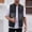 #110-Black, variant on Mens Utility Vest Multi Pocket Mesh Breathable Stand Collar Zipper Sleeveless for Outdoor Volunteer Summer Gift
