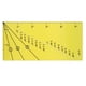 thumbnail image 5 of Regla guía de costura, guía de costura magnética de color amarillo brillante, regla de margen de costura, rendimiento de alta gama, 5 of 14