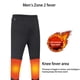 thumbnail image 4 of Kearding Pantalones calefactables de invierno para hombre, pantalones térmicos recargables por USB con 3 temperaturas ajustables en la cintura Suministros térmicos XXL, 4 of 6