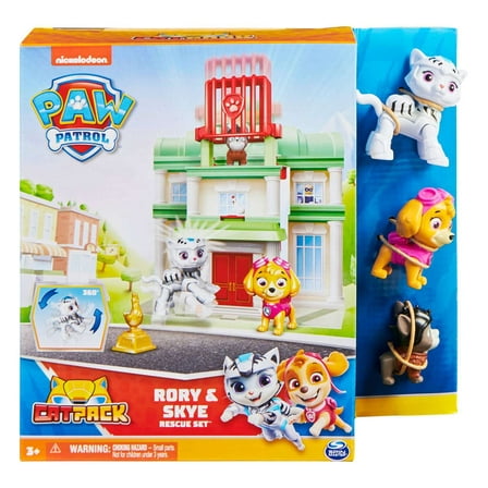 Paw Patrol Cat Pack Rory & Skye Rescue Action Figure Playset