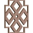 thumbnail image 3 of Ekena Millwork 11 3/8"W x 11 3/8"H x 3/8"T Small Blendon Decorative Fretwork Wood Wall Panels, Walnut, 3 of 6