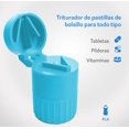thumbnail image 2 of Cortador de Pastillas | Triturador con Organizador de Medicamentos | Pulverizador Porta Pastillas Tabletas Pildoras Vitaminas Suplementos, 2 of 5