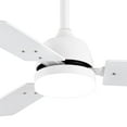 thumbnail image 5 of Breezary 36-In Black/White Farmhouse Indoor Ceiling Fan with Light Remote White, 5 of 5