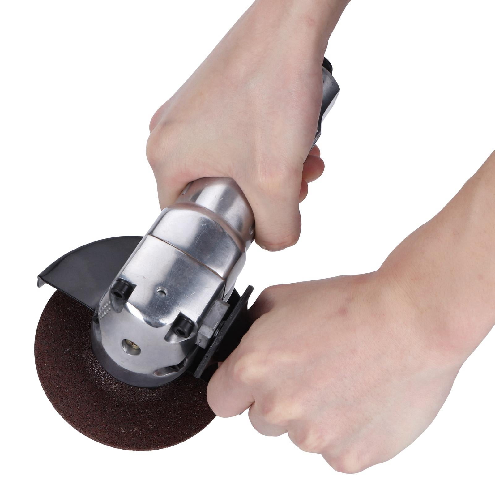 YAHHU 4‑inch Pneumatic Angle Grinder & Polisher – Lightweight Aluminum Alloy, 11,000 rpm, 60 L/min Air, Locking Switch, Multi‑Functional Home & Furniture Tool