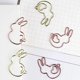 thumbnail image 1 of Add Some Bunny Love to Your Stationery Collection with 10 Cute Metal Paper Clips - Perfect Easter Gifts!, 1 of 5