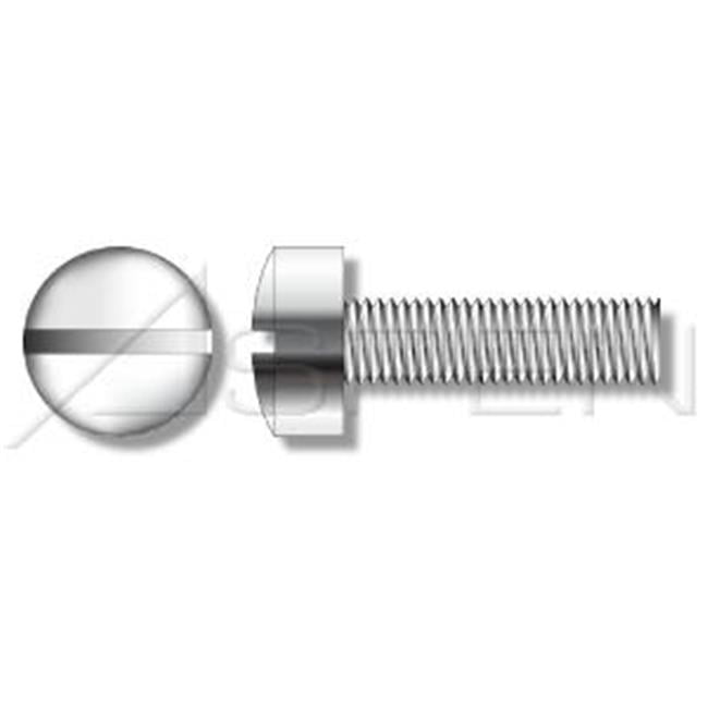 20 ea 8-32 x 7/16" Slotted Fillister Screws Stainless 
