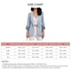 thumbnail image 5 of Blazer de mujer con puños a rayas, chaqueta informal de manga larga de color sólido para oficina, 5 of 5
