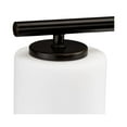 thumbnail image 6 of Replay Collection Six-Light Traditional Antique Bronze Etched White Glass Bath Vanity Light, 6 of 10