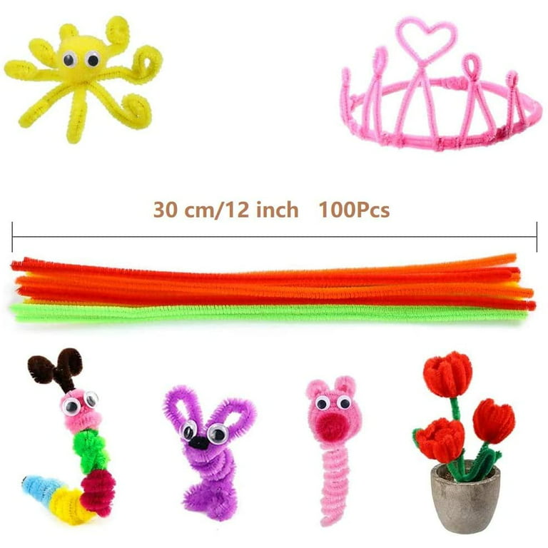 Kids Assorted Arts And Crafts Supplies Children DIY Collage School Crafting  Materials Supply Set Pipe Cleaner Craft Art Material Kit