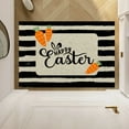 thumbnail image 4 of Happy Easter Carrot Bunny Welcome Doormat - Non- Indoor/Outdoor Entryway Rug, Washable Front Door Mat for Spring, Porch, Kitchen, and Home Easter Decor, 4 of 7