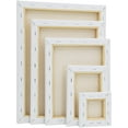 thumbnail image 4 of FIXSMITH Stretched White Blank Canvas- Multi Pack 4x4,5x7,8x10,9x (2 of Each),Set of 10,100% Cotton,Primed,for Acrylic,Oil,Other Wet or Dry Art Media,for Artists,Kids,Beginners and More. Multipack-10 PK, 4 of 7