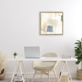 thumbnail image 3 of Stupell Industries Contemporary Minimal Plaster Line Gold Floating Frame Canvas Art, 18 x 18, by June Erica Vess, 3 of 8