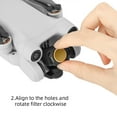 thumbnail image 3 of Len Filtre Télécommande Portable Cadre Doré Imperméable Peut Être Anti-Rayures Filtres Pièces de Rechange Remplacement pour 3 Pro ND32, 3 of 8