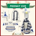 thumbnail image 6 of Novryn Christmas Goose Outfit For Porch Standing Goose, 28 x 15 Inch Polyester Cover With Printed Holiday Detail And A Slip On Fit, Porch Lawn Garden Or Front Yard Display Use, 6 of 9