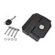 thumbnail image 3 of Cerradura para caja de herramientas, cerradura eléctrica para puerta de gabinete con tornillos M5*40, multiusos, con 2 interior negro, 3 of 9