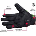 thumbnail image 2 of Guantes para Motociclista Hanylish Antideslizante Talla XL Negro-Verde, 2 of 4