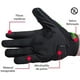 thumbnail image 2 of Guantes para Motociclista Hanylish Antideslizante Talla XL Negro-Verde, 2 of 4