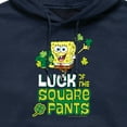 thumbnail image 2 of SpongeBob SquarePants - Luck Of The Square Pants - Men's Pullover Hooded Fleece Sweatshirt, 2 of 5
