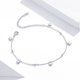 thumbnail image 4 of Brazalete de plata ajustable Sonducket con colgante de corazón para mujer, 4 of 6