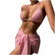 thumbnail image 1 of Trajes de baño SDJMa para mujer, trajes de baño de dos piezas con estampado floral, bikini sexy para mujer, traje de baño dividido de tres piezas, conjunto de traje de baño dividido, 1 of 5