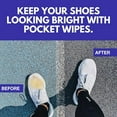 thumbnail image 6 of Shoe Potion Sneaker Cleaning Wipes, Fast and Superior Clean, Textured Raised Dots, Pre-Moistened for Effective and Instant Cleaning - Pack of 15 (WIPES), 6 of 6