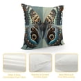 thumbnail image 4 of Nawypu Butterfly Decorative Throw Pillow Covers, Beautiful Craftsmanship of Monarch Butterfly Symmetrically, 4 of 5