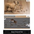 thumbnail image 3 of Absorbent Pet Feeding Mat for Dog Water Bowl Messy Drinkers, 3 of 4