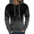 thumbnail image 6 of Men Hoodies Slim Fit Hooded Sweatshirt Outwear Sweater Warm Coat Jacket Hot, 6 of 7