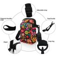 thumbnail image 5 of HELLHERO Moon Shoulder Purse Double Zipper Men, Women for Casual Use 4.33"x1.97"x7.09", 5 of 7