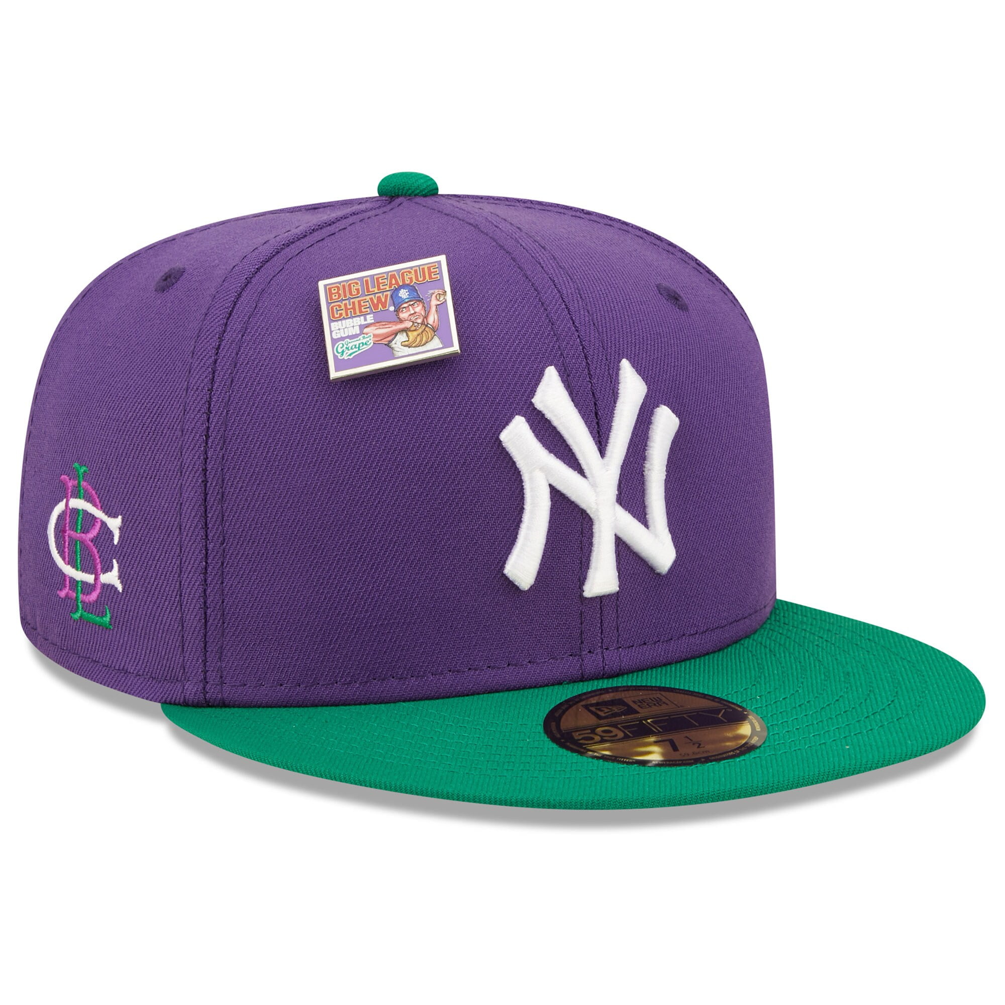 Mens New Era PurpleGreen New York Yankees MLB x Big Chile Ubuy