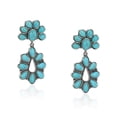 thumbnail image 1 of Pendientes Montana West RCE-1118TQ Turquesa Boho Vintage, 1 of 7