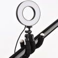 thumbnail image 2 of Fawoonu Adjustable Ring Light Kit with USB Power - Portable Selfie Light with Sponge Tripod Stand - 3 Colors & 10 Brightness Levels - for Photography, Streaming, Makeup - ABS+PC Material - Compact, 2 of 6