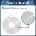 thumbnail image 5 of Unique Bargains Petrol Fuel Line 4.92ftx1/9"(2.5mm)/1/5"(5mm) Gas Line Pipe Hose Clear, 5 of 6
