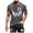 Grey, variant on LUOGENLI Male T-shirts for Mens Men's Fashion Expression Printed T Shirt Casual Comfortable Top T-shirts for Men Graphic Tee Summer Clothes T-shirts for Men Graphic Tee Summer Clothes Navy L