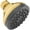 Polished Brass, variant on Aqua Elegante Pressure Boosting Shower Head for Low Flow Showers - 2.5 GPM - Chrome