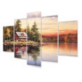 thumbnail image 2 of Designart "Cottage Hideaway Secluded Charm" Countryside Metal Wall Decor Set, 2 of 5
