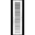 thumbnail image 1 of 4" x 26" Return Air Grille - Sidewall and Ceiling - HVAC Vent Duct Cover Diffuser - [White] [Outer Dimensions: 5.75w X 27.75" h], 1 of 5