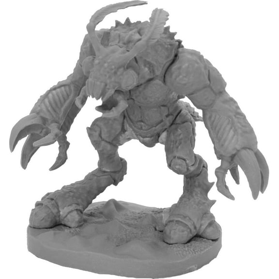 Reaper Miniatures Burrowing Behemoth #44058 Bones Black Unpainted Plastic Figure