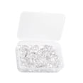 thumbnail image 1 of Weiweiguan 1 Box Gemstone Cover Pretty Round Glass Fashion Glass Patches Jewelry Making Accessory, 1 of 6