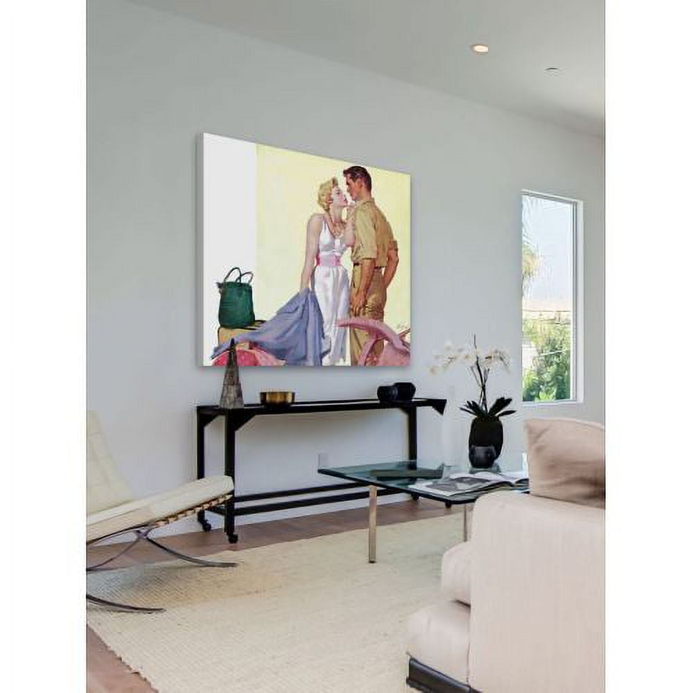 "Bad Woman" Painting Print on Wrapped Canvas