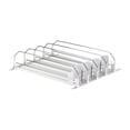 thumbnail image 4 of Organizador de bebidas para refrigerador, deslizador automático, fácil de montar y limpiar, dispensador de latas multiusos para máquinas expendedoras. Blanco, 4 of 9