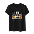 thumbnail image 1 of PENGXIANG Short Chemisier Imprimé Chemise d'Été Femmes Casual T Manches Tops Femmes T-Shirts, 1 of 4