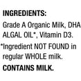 Horizon Organic Whole DHA Omega3 Milk, Half Gallon