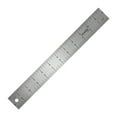 thumbnail image 1 of S SERENABLE Measuring Ruler with Hanging Hole Drawing Rule for Workshop Office Notebooks 30.5x3.8cm, 1 of 9