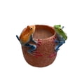 thumbnail image 1 of Maceta de Rana Decorativa en Resina para Suculentas y Flores Figura Graciosa y Robusta con Drenaje Adecuada para Jardín Regalo Oficina Hogar Tamaño Amarillo, 1 of 7