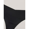 thumbnail image 5 of 8 Pack Sexy Panties for Women T-back No Show Seamless Low Rise Hipster Underwear Black, 5 of 6