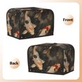 thumbnail image 3 of Yiaed Koi Fish Tranquility Print Two Slice Bread Machine Cover, Universal Size Kitchen Appliance Cover for Bread Machine,Bread Machine Cover, 3 of 7