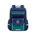 thumbnail image 2 of Mochila escolar de gran capacidad para niños y niñas | Mochila de estilo británico con correas ajustables para la columna vertebral | Mochila ligera de poliéster | Mochila escolar para niños de pri, 2 of 5